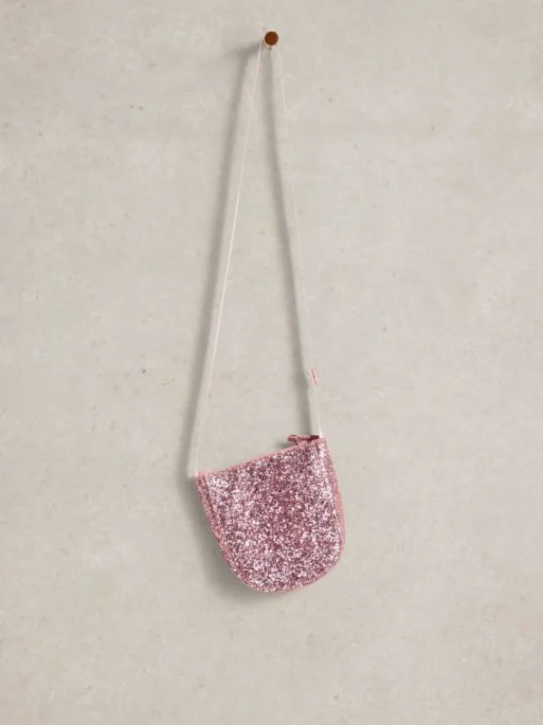 Kids Glitter Bag in PINK MULTI<White Stuff Sale